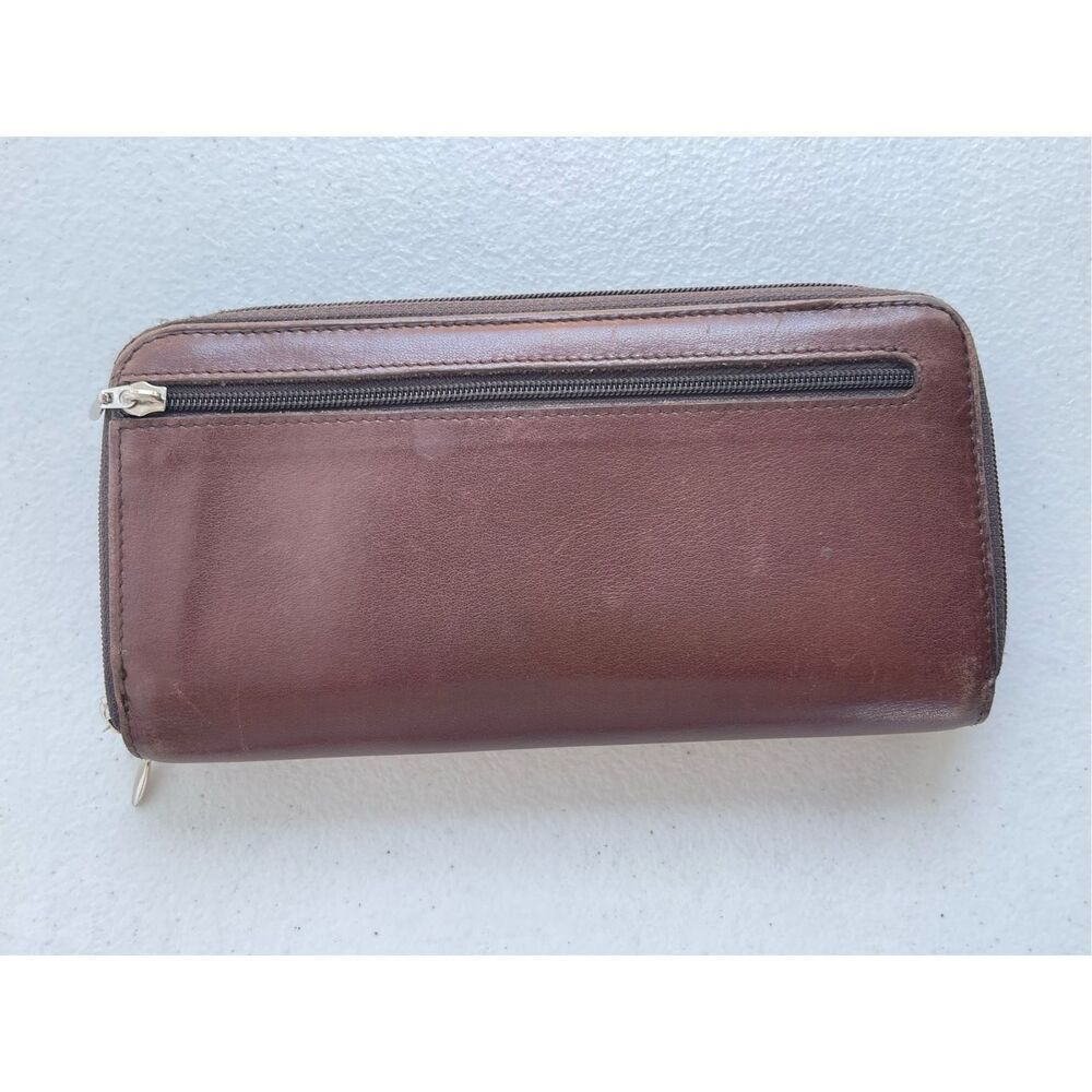 Tumi Brown Leather Wallet - Picture 2 of 10